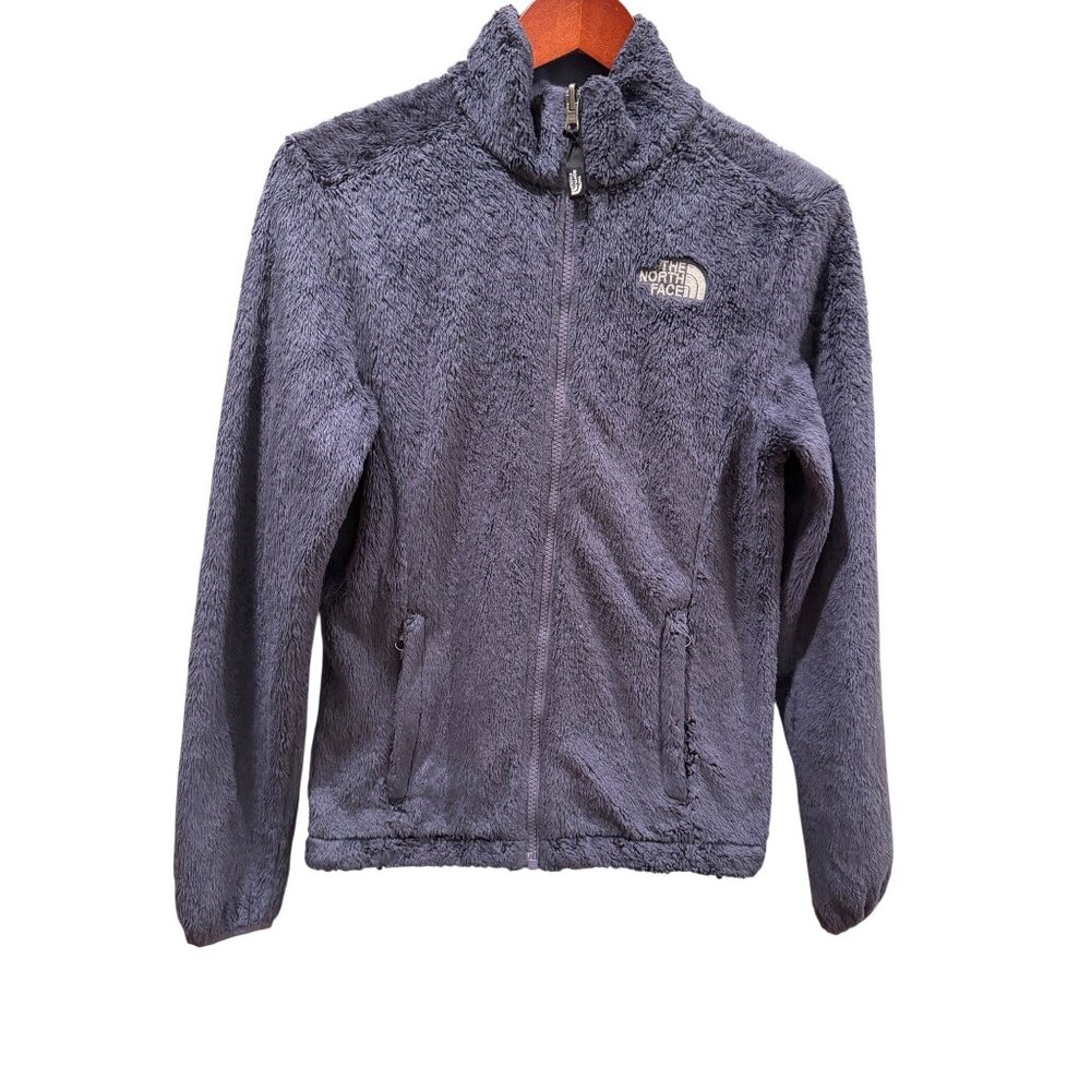 The North Face Osito Fleece Jacket blue/Gray Full Zip Soft High Pile XS